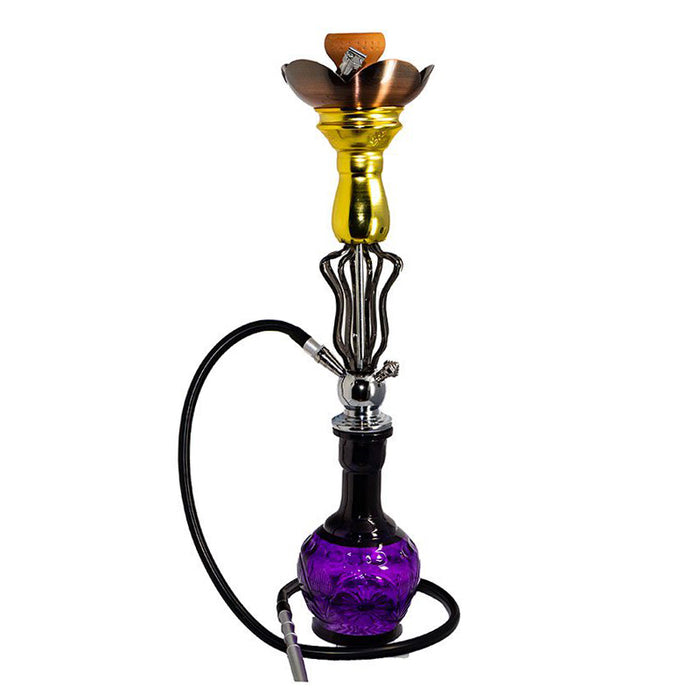 27" Twist Wrought Hookah [MD2203] Hookahs Canadian Distributor Purple