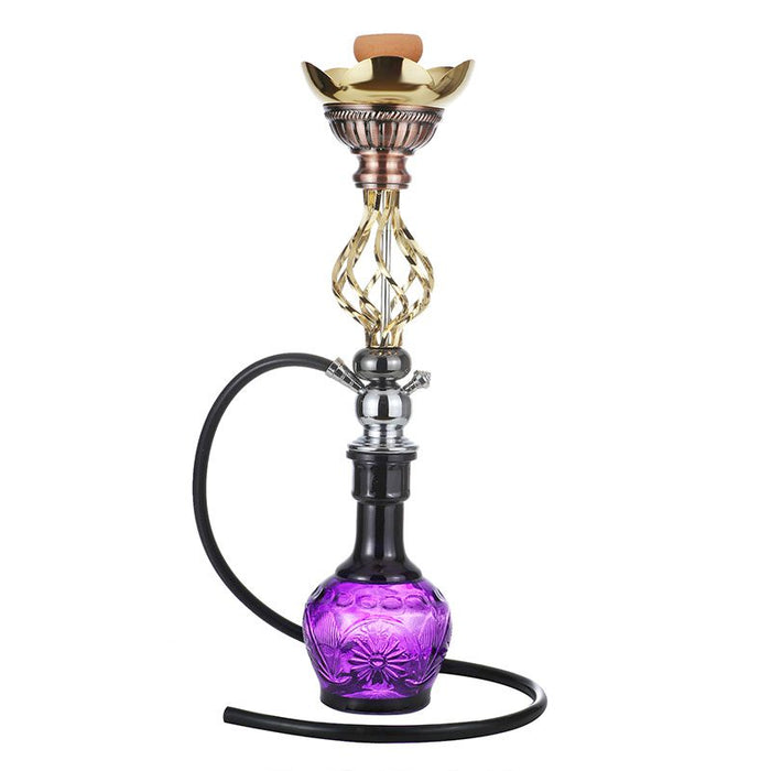 27" Twist Wrought Hookah [MD2205] Hookahs Canadian Distributor Purple