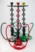 31" 2 hoses Twisted Wrought Metal Hookah [MD2206] Hookah Canadian Distributor