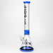 17.5" MGM glass / 7 mm / beaker glass water bong [MGM216]-Jade Blue - One Wholesale