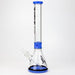 17.5" glass / 7 mm / beaker glass water bong Glass Bong Canadian Distributor