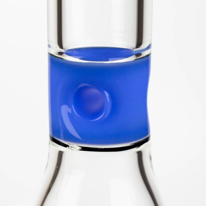 17.5" MGM glass / 7 mm / beaker glass water bong [MGM216]- - One Wholesale