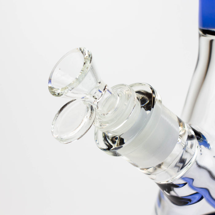17.5" glass / 7 mm / beaker glass water bong Glass Bong Canadian Distributor