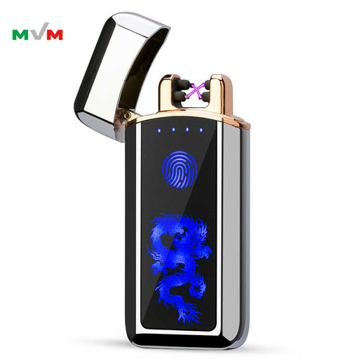 Coil USB lighter – Touch Ignition [MLT194] Lighters Canadian Distributor Silver
