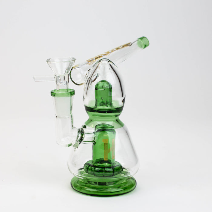 6.5" HAZE glass water bong [HZ091]