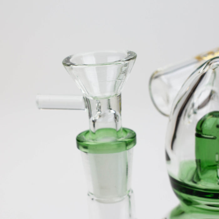 6.5" HAZE glass water bong [HZ091] Glass Bong Canadian Distributor