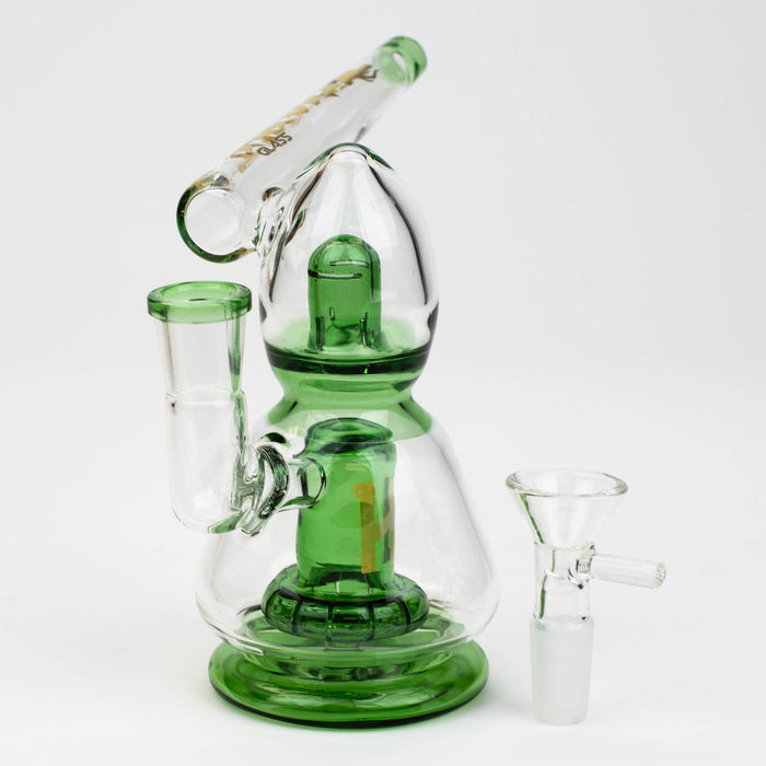 6.5" HAZE glass water bong [HZ091]