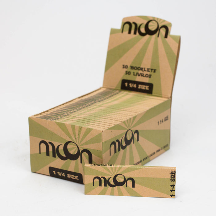 MOON - PREMIER BROWN ROLLING PAPER Coast 2 Coast size 1 ¼
