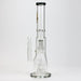 17.5" H2O glass water bong with shower head percolator [H2O-5003] Bongs Canadian Distributor