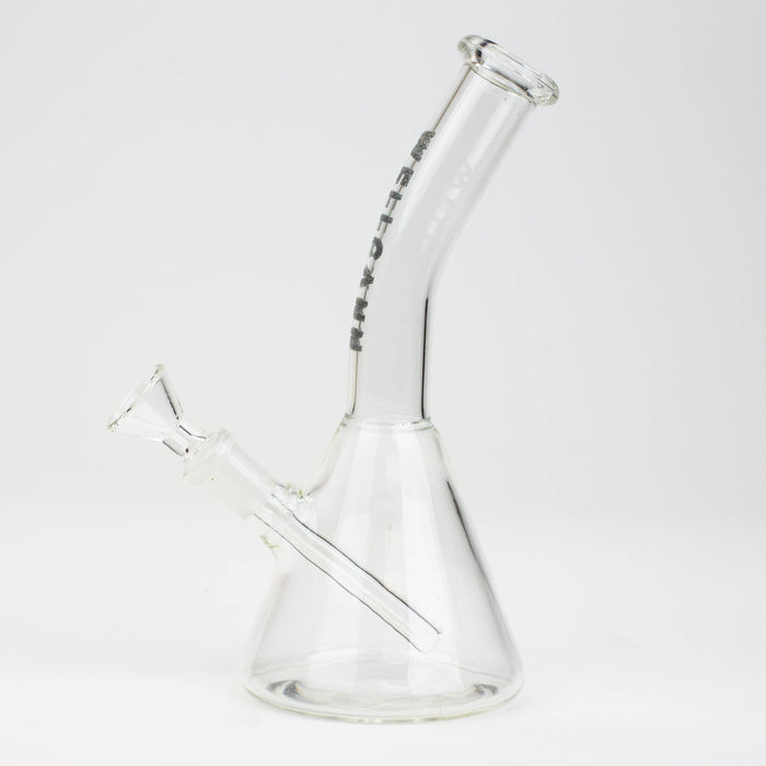 WellCann | 8" Clear Glass Beaker Bong with Bent Neck Bongs Smoking Cat Distribution