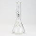 WellCann | 8" Clear Glass Beaker Bong with Bent Neck Bongs Smoking Cat Distribution