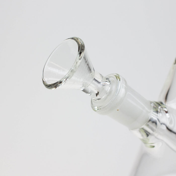 WellCann | 8" Clear Glass Beaker Bong with Bent Neck Bongs Smoking Cat Distribution