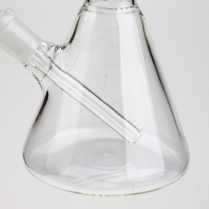 WellCann | 8" Clear Glass Beaker Bong with Bent Neck Bongs Smoking Cat Distribution