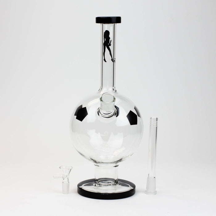 13" Volcano Soccer Ball round base bong [AK819]