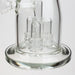 17.5" H2O glass water bong with shower head percolator [H2O-5003] Bongs Canadian Distributor