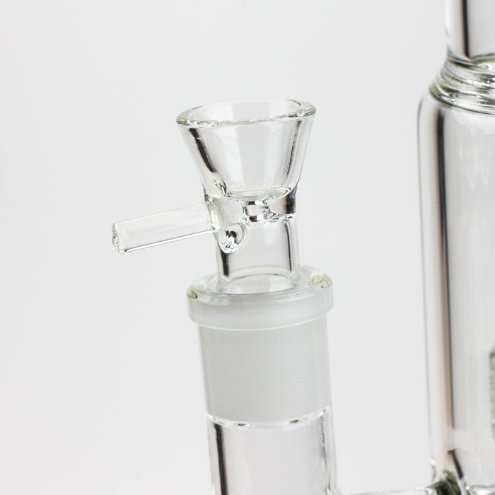 17.5" H2O glass water bong with shower head percolator [H2O-5003] Bongs Canadian Distributor