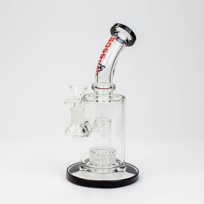 10" glass shower head diffuser water bong [AK906] Glass Bong Canadian Distributor Black