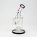10" glass shower head diffuser water bong [AK906] Glass Bong Canadian Distributor Black