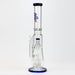 17.5" H2O glass water bong with shower head percolator [H2O-5003] Bongs Canadian Distributor Blue