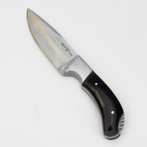 Buffalo Horn Grip Drop Point [WD9410] Fixed Blade Knife Canadian Distributor