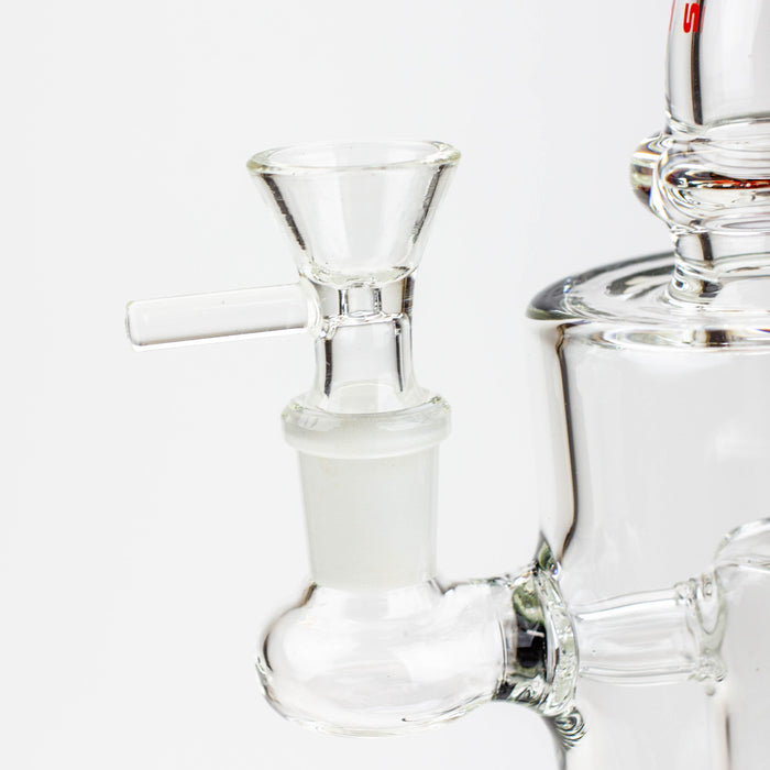 10" glass shower head diffuser water bong [AK906] Glass Bong Canadian Distributor