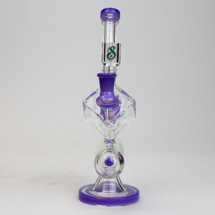 9" SOUL Glass 2-in-1 glass bong [S2057]