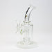 10" glass shower head diffuser water bong [AK906] Glass Bong Canadian Distributor White