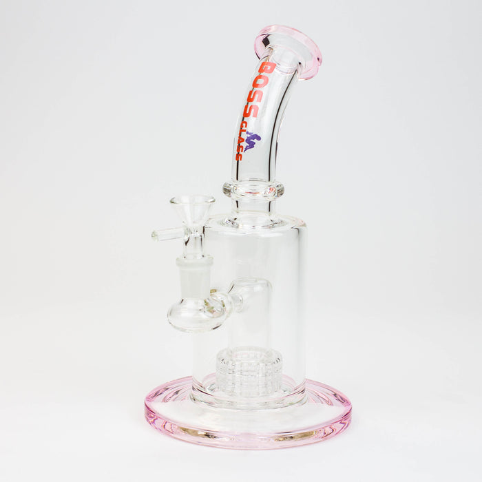 10" glass shower head diffuser water bong [AK906] Glass Bong Canadian Distributor Pink