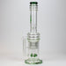 17" H2O glass water bong with double layer honeycomb [H2O-5005] Glass Bong Canadian Distributor