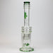 17" H2O glass water bong with double layer honeycomb [H2O-5005] Glass Bong Canadian Distributor