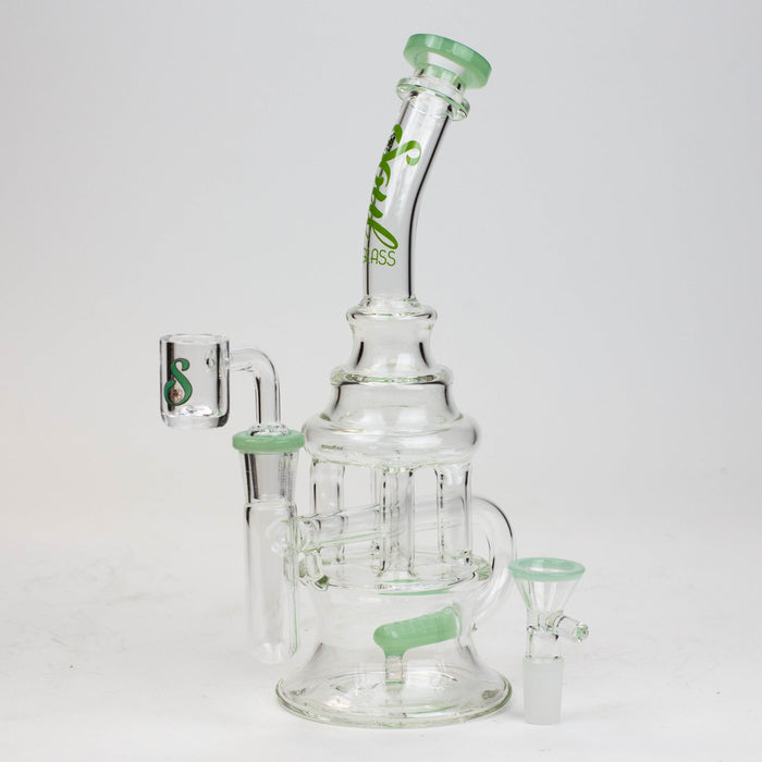9" SOUL Glass 2-in-1 recycler bong [S2060]