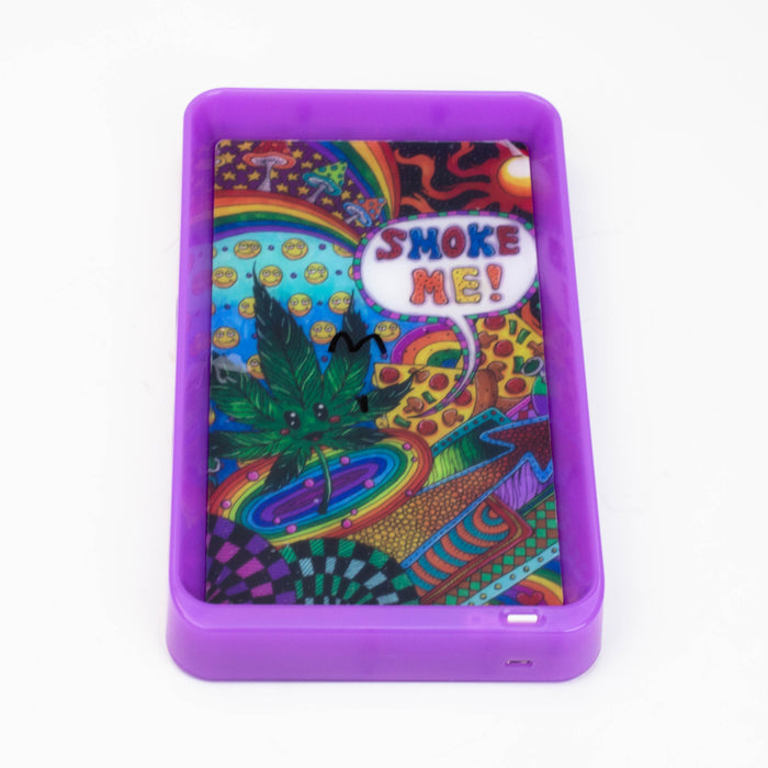 Character 7 Changeable colours LED Rolling Tray