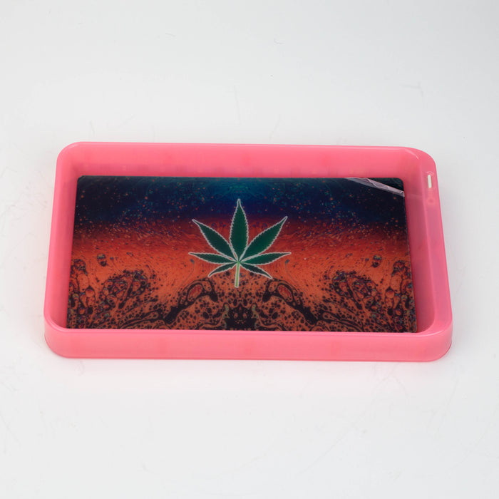 Character 7 Changeable colours LED Rolling Tray