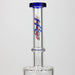 17" H2O dual diffuser glass water bong [H2O-5002] Glass Bong Canadian Distributor