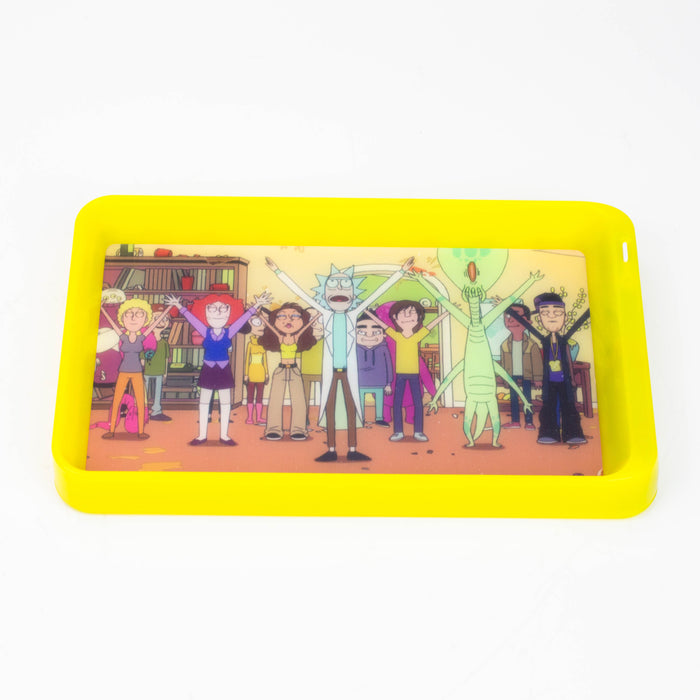 Character 7 Changeable colours LED Rolling Tray