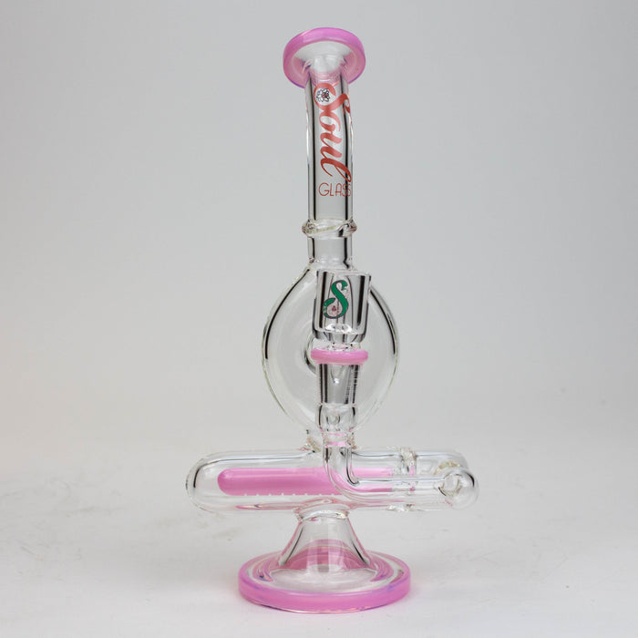 9" SOUL Glass 2-in-1 recycler bong [S2086] Bongs Canadian Distributor