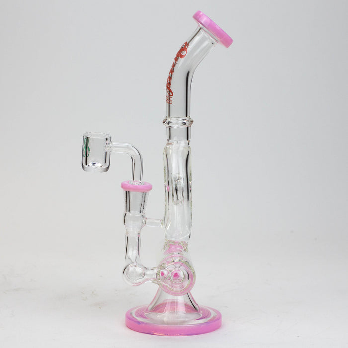 9" SOUL Glass 2-in-1 recycler bong [S2086] Bongs Canadian Distributor