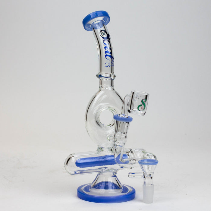 9" SOUL Glass 2-in-1 recycler bong [S2086]