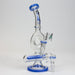 9" SOUL Glass 2-in-1 recycler bong [S2086] Bongs Canadian Distributor Blue C