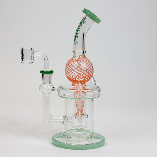9" SOUL Glass 2-in-1 recycler bong [S2093] Bongs Canadian Distributor