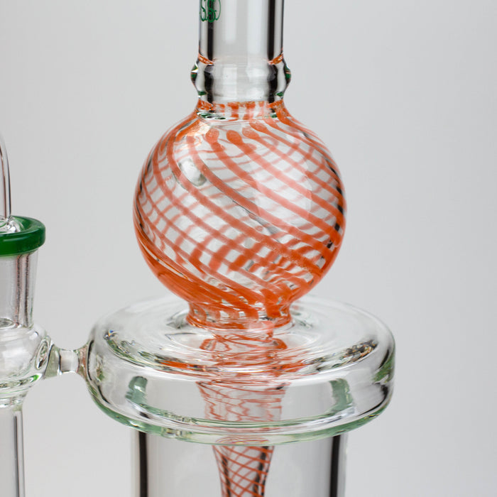 9" SOUL Glass 2-in-1 recycler bong [S2093]