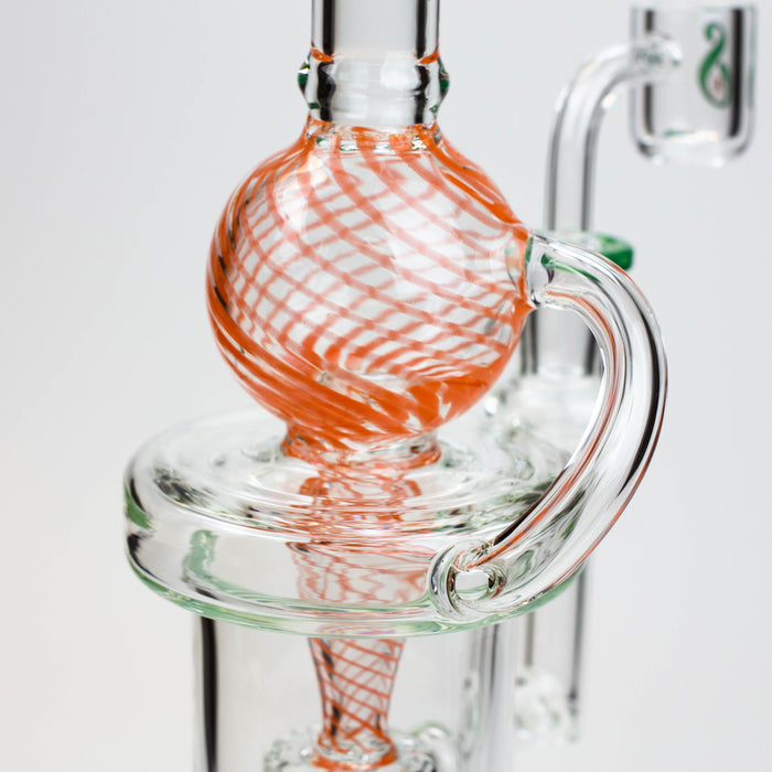 9" SOUL Glass 2-in-1 recycler bong [S2093]