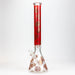 20" Skull Patterned 9 mm glass water bong ( GBT2101 ) Bongs ONE B-Red