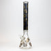 20" Skull Patterned 9 mm glass water bong ( GBT2101 ) Bongs ONE F-Black