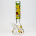 13.5" RM cartoon 9 mm glass beaker water bong Glass Bong ONE Graphic F