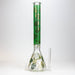 20" Skull Patterned 9 mm glass water bong ( GBT2101 ) Bongs ONE