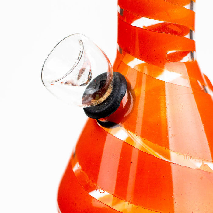 6" glass water bong Glass Bong ONE