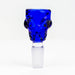 Skull shape glass Small bowl for 14 mm female Joint Bowl · Popper ONE Blue