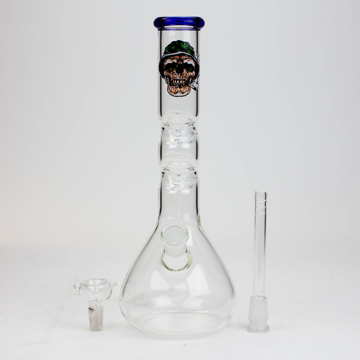 12" Zig-zag water bong -GP1390AST Glass Bong ONE
