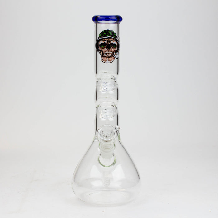 12" Zig-zag water bong -GP1390AST Glass Bong ONE